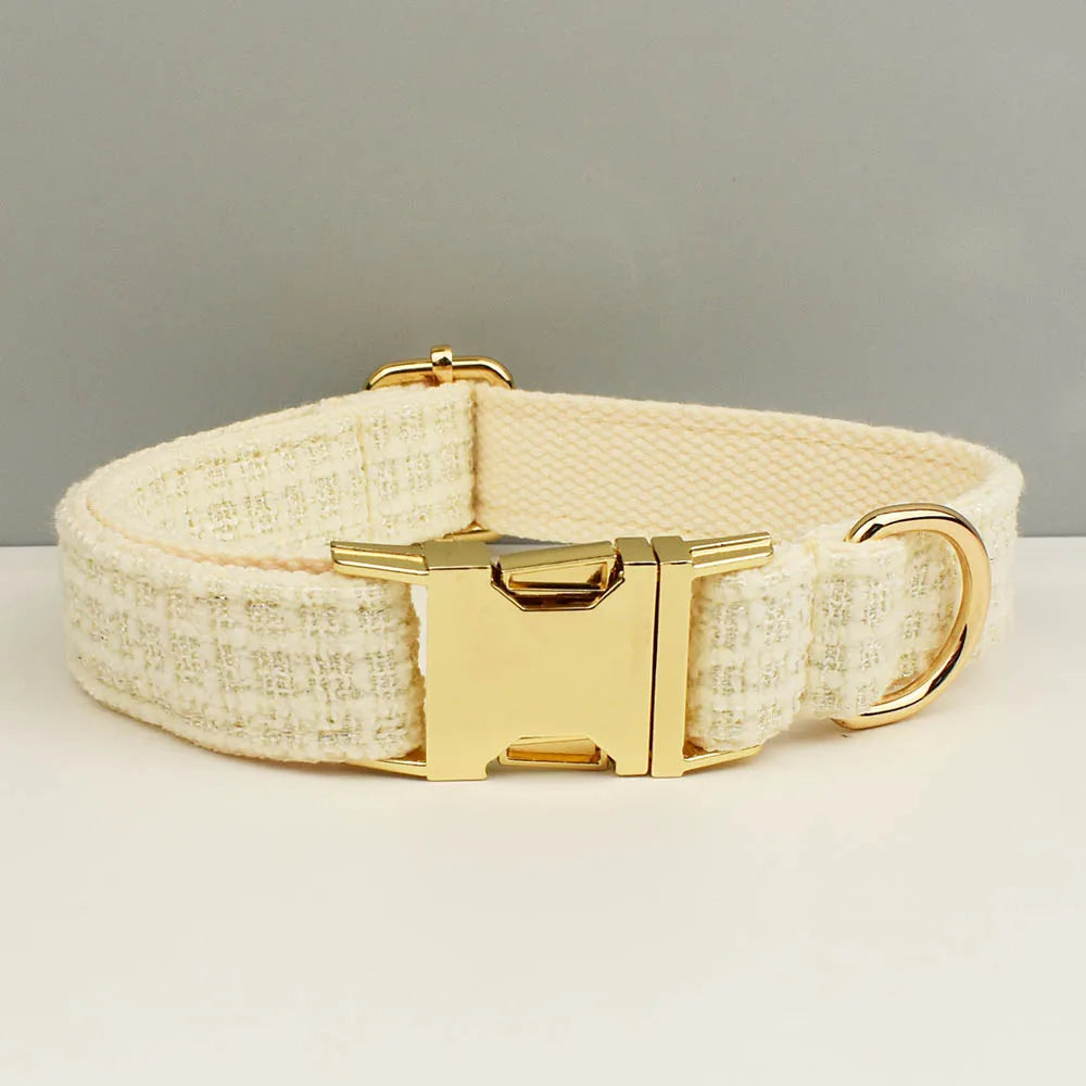 Custom Engraved Nameplate Dog Collar Leash Harness Set Personalized Pet Accessories for Dogs