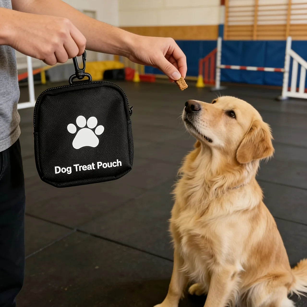 Portable Pet Treat Bag for Outdoor Activities and Walks Available in Multiple Colors Ideal Pet Treat Container for Dog Owners