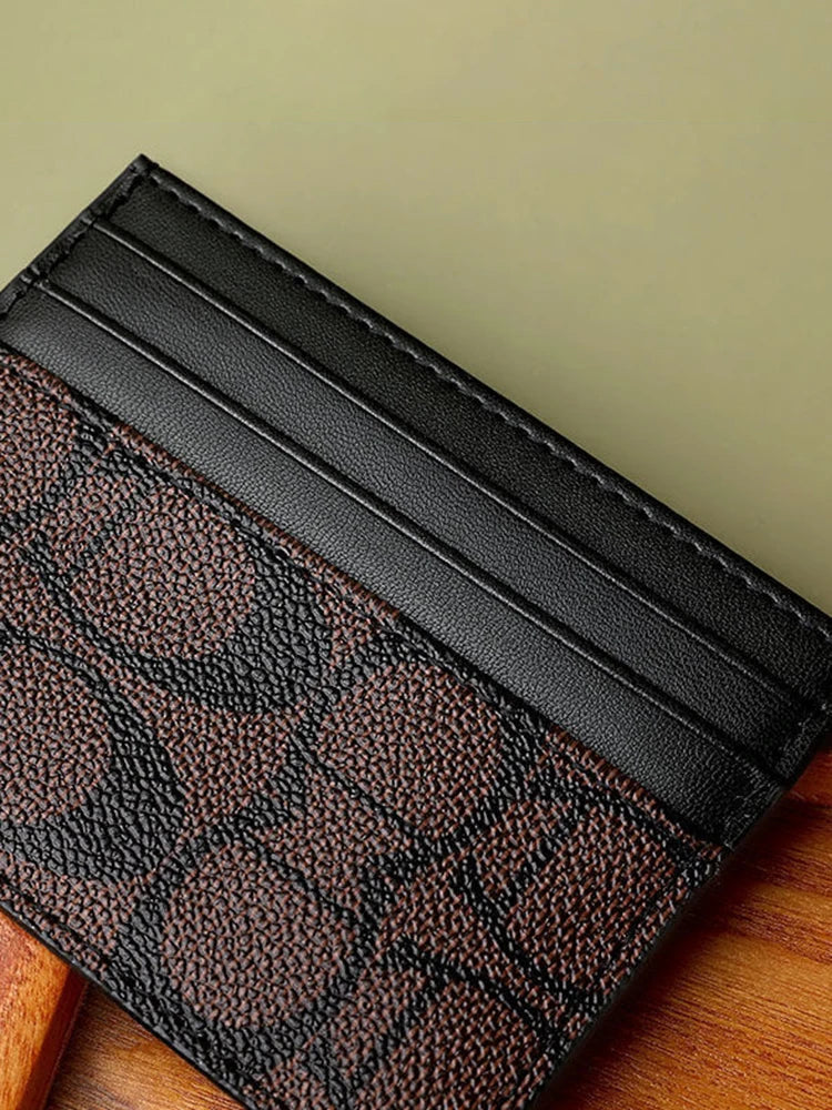 Luxury Design Wallets for Women Multi-Function Card Holder PU Leather Female Small Card Bag Short Women's Purse