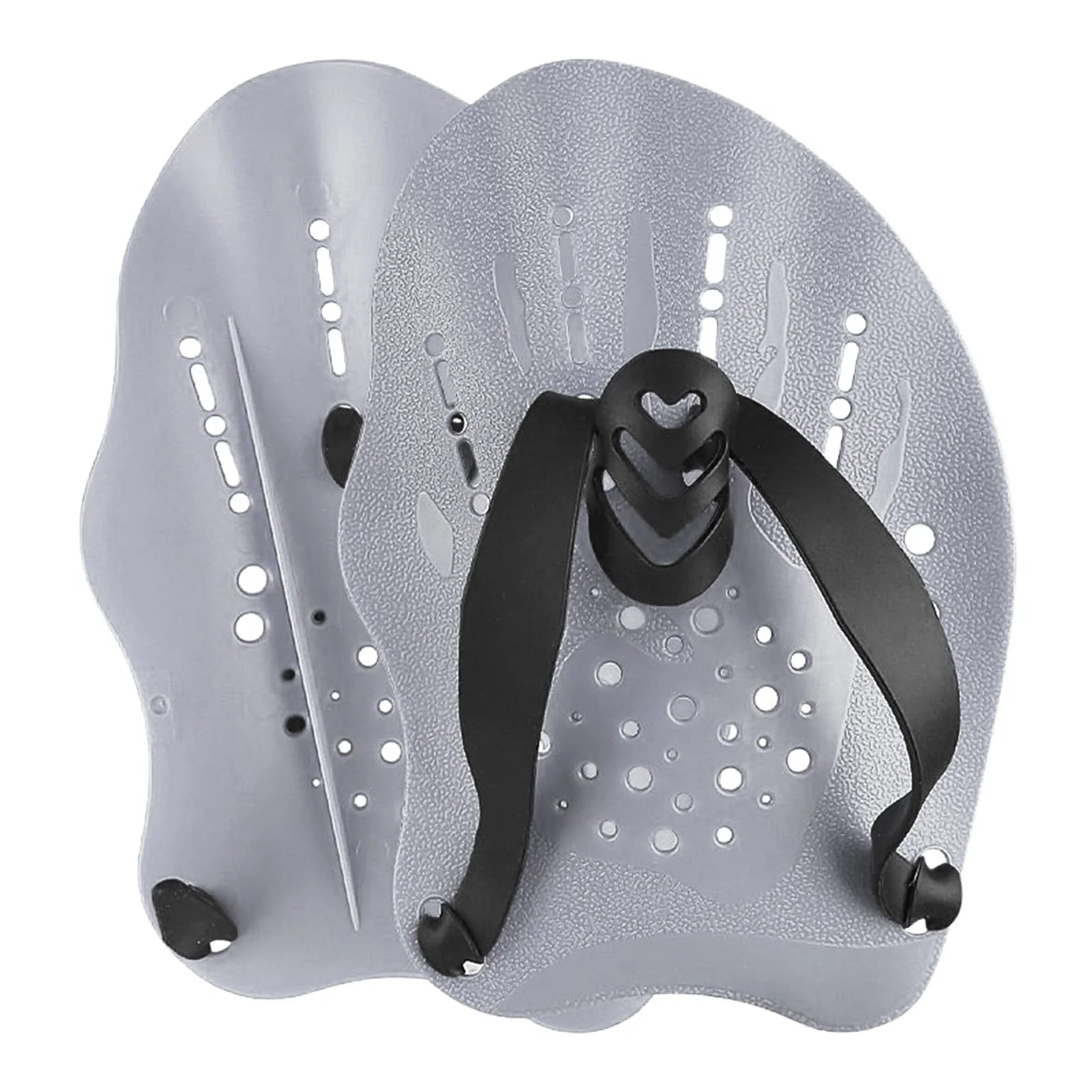 Swimming Paddles for Hands Swimming Training Hand Paddles Flippers with Adjustable Silicone Straps Women Men Children Unisex