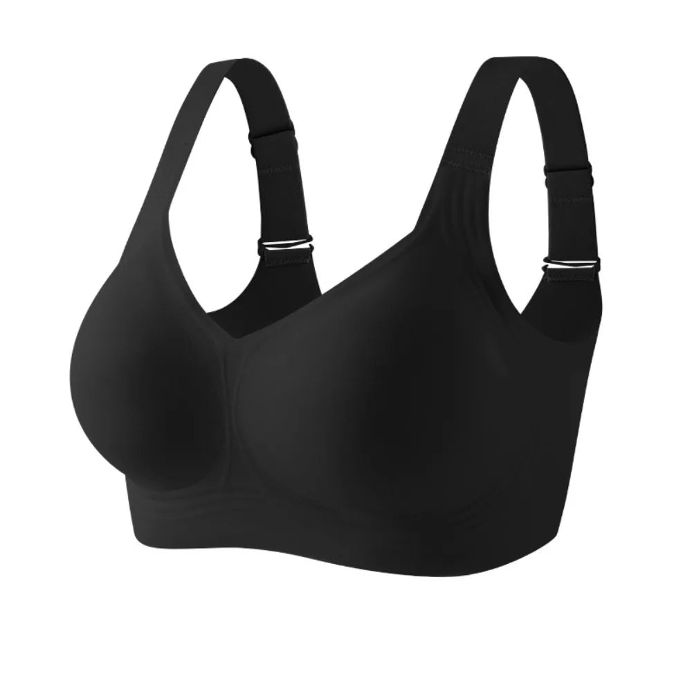 Lingerie Adjustable Wireless Bra Push-Up Anti-Sagging Underwear for Women Tank Top Style Plus Size Seamless Bra Yoga