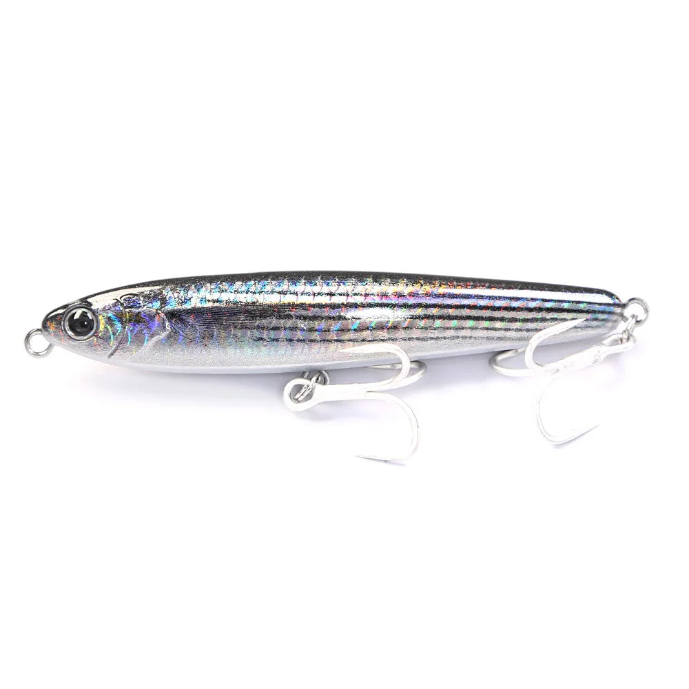 B&U Sinking Pencil Fishing Lure Weight System Silicone Bait Treble Hook Swimbait Wobbler Tackle Jerkbait Artificial Baits