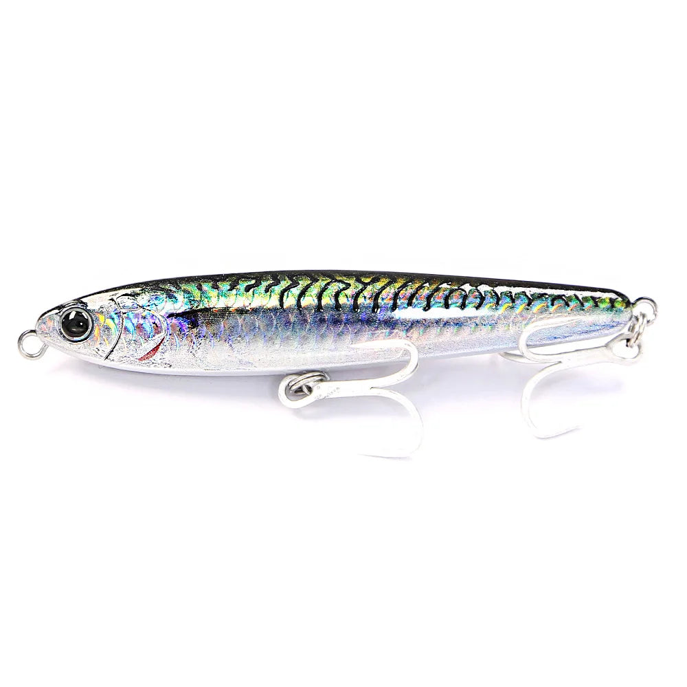 B&U Sinking Pencil Fishing Lure Weight System Silicone Bait Treble Hook Swimbait Wobbler Tackle Jerkbait Artificial Baits