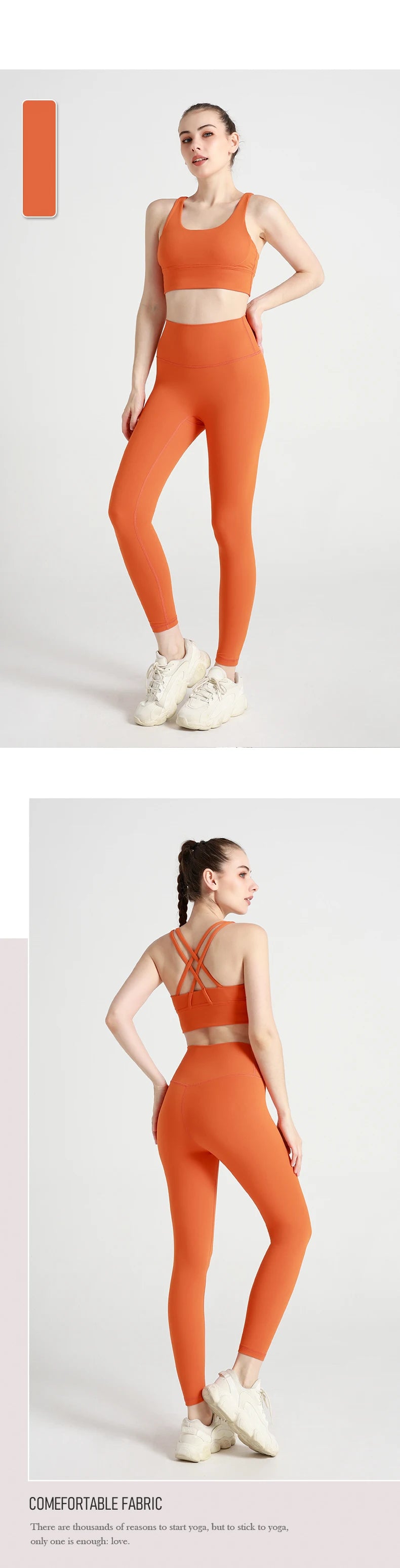 2024 New 2 Piece Yoga Clothes Women's Tracksuit Quick Dry Set Breathable Fitness Suit Fitness Clothing Sports Bra Leggings Suit
