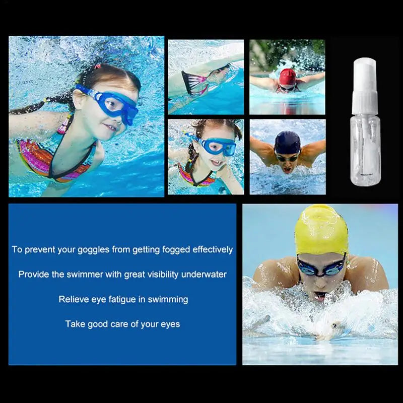 Swim goggles defogger 20ml Solid Lens defogging solution Sports goggles defogging mist Anti fog liquid for Diving Eyeglasses
