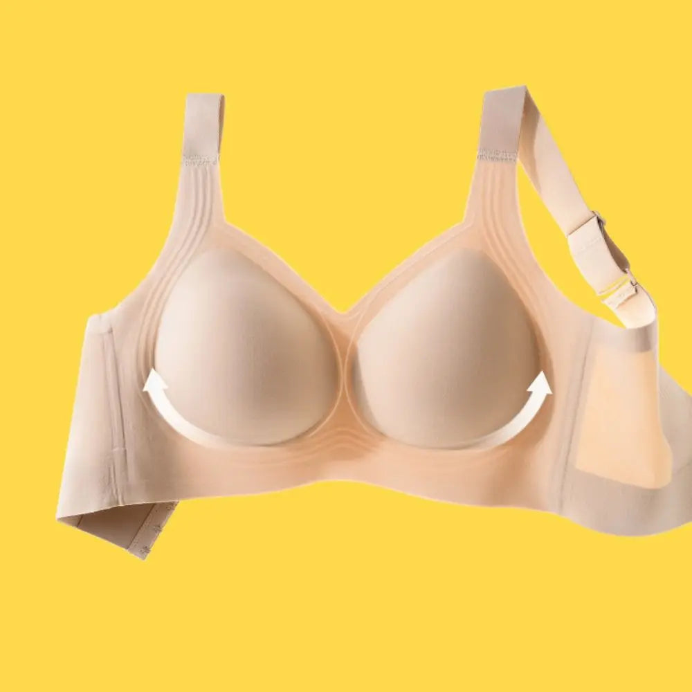 Lingerie Adjustable Wireless Bra Push-Up Anti-Sagging Underwear for Women Tank Top Style Plus Size Seamless Bra Yoga