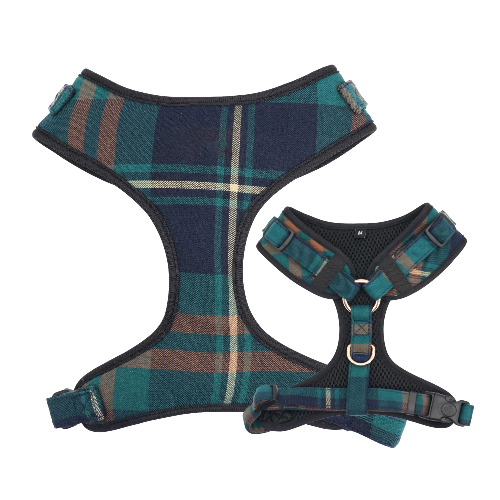 Tweed Tartan Dog Collar Bow Tie Leash Matching Harness,Poo Bag,Coat Pet Accessories