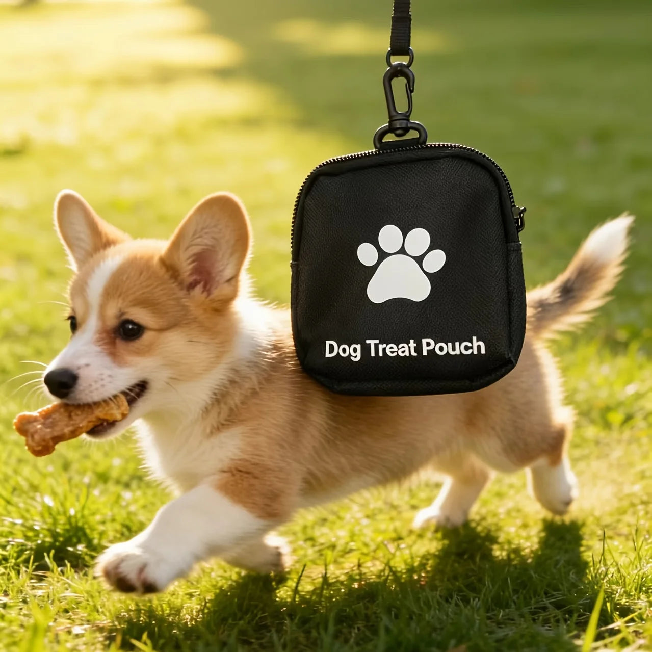 Portable Pet Treat Bag for Outdoor Activities and Walks Available in Multiple Colors Ideal Pet Treat Container for Dog Owners