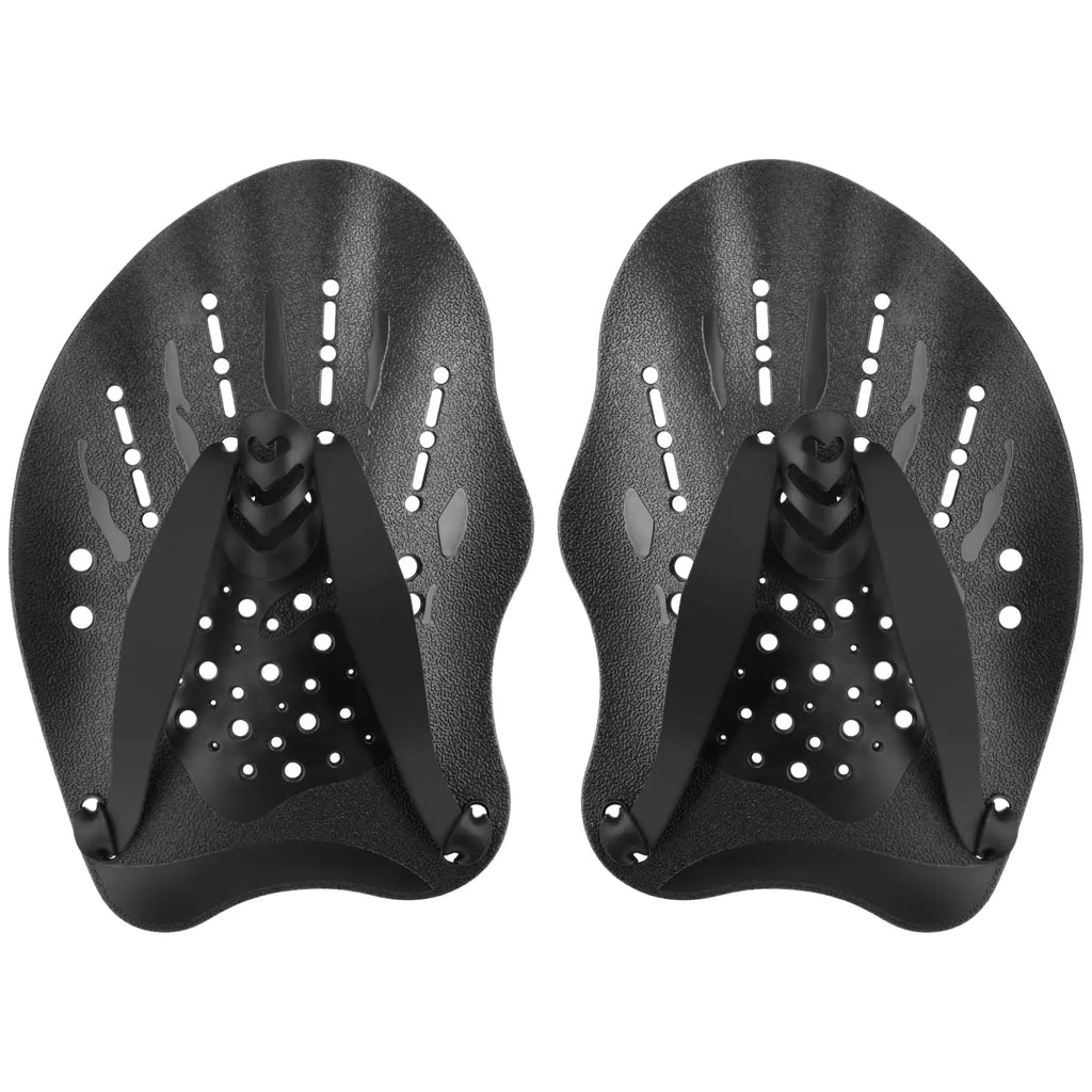 Swimming Paddles for Hands Swimming Training Hand Paddles Flippers with Adjustable Silicone Straps Women Men Children Unisex