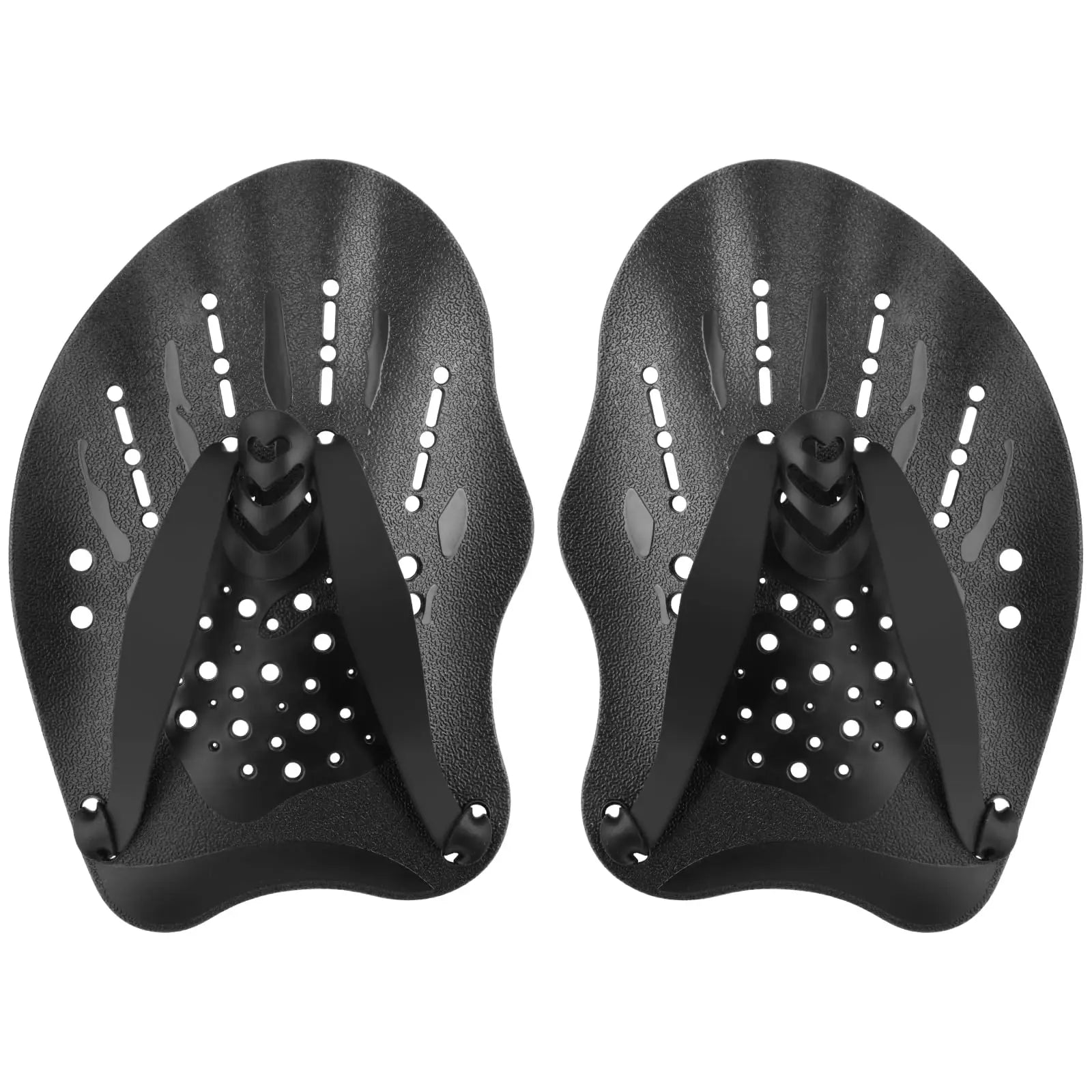 Swimming Paddles for Hands Swimming Training Hand Paddles Flippers with Adjustable Silicone Straps Women Men Children Unisex