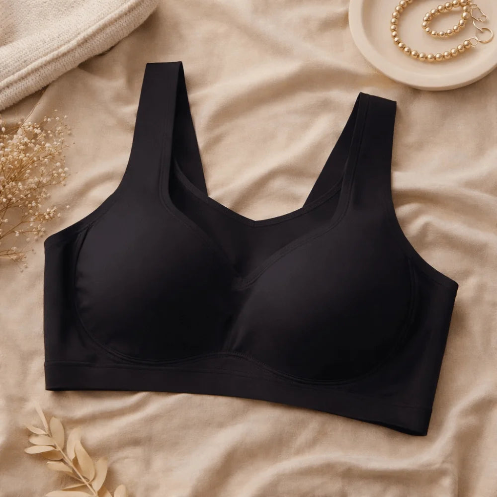 Lingerie Adjustable Wireless Bra Push-Up Anti-Sagging Underwear for Women Tank Top Style Plus Size Seamless Bra Yoga