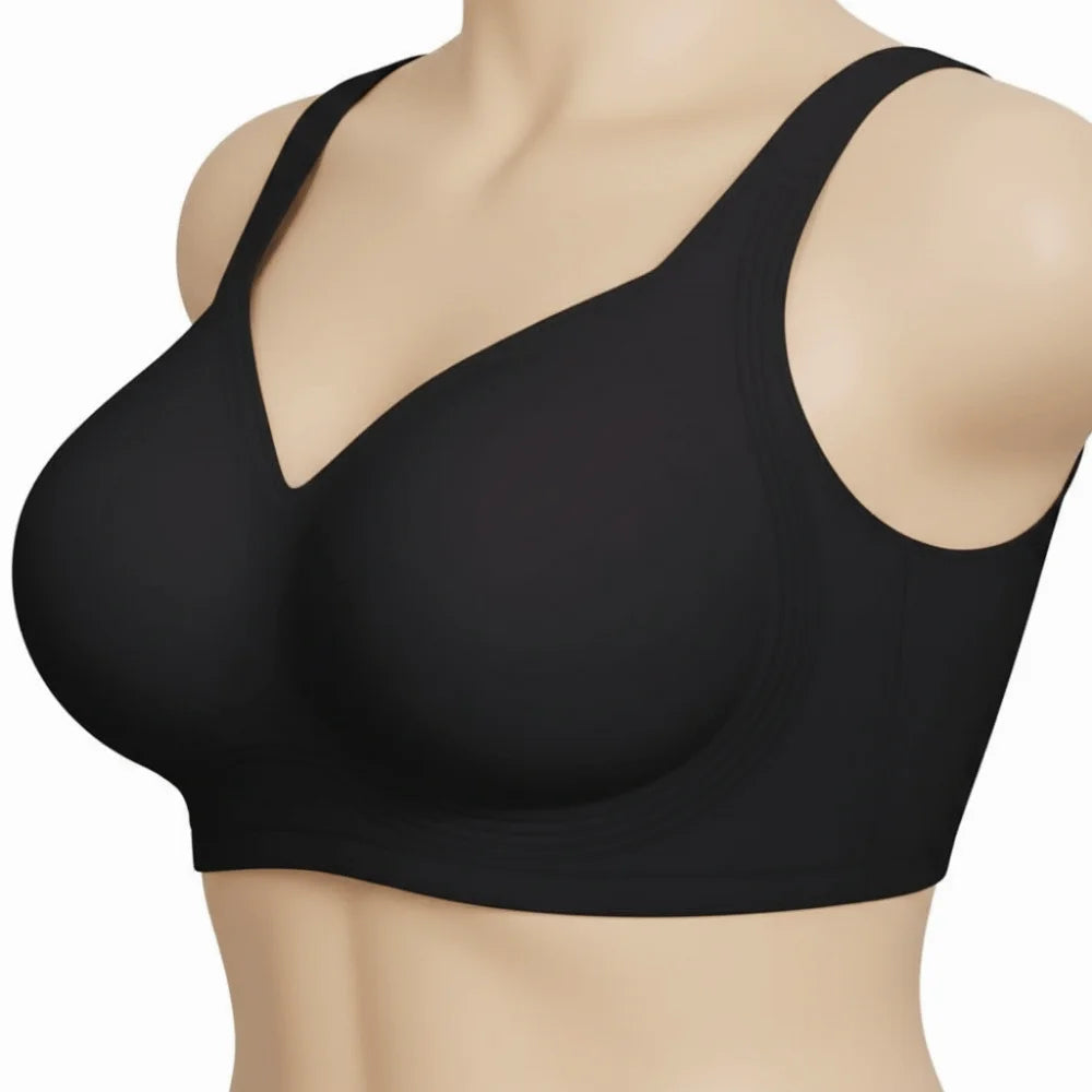 Lingerie Adjustable Wireless Bra Push-Up Anti-Sagging Underwear for Women Tank Top Style Plus Size Seamless Bra Yoga
