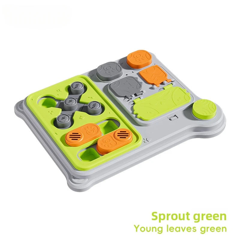 Pet Puzzle Feeder Toy: Interactive treat dispenser designed for IQ training, perfect for small to medium dogs, new arrival.