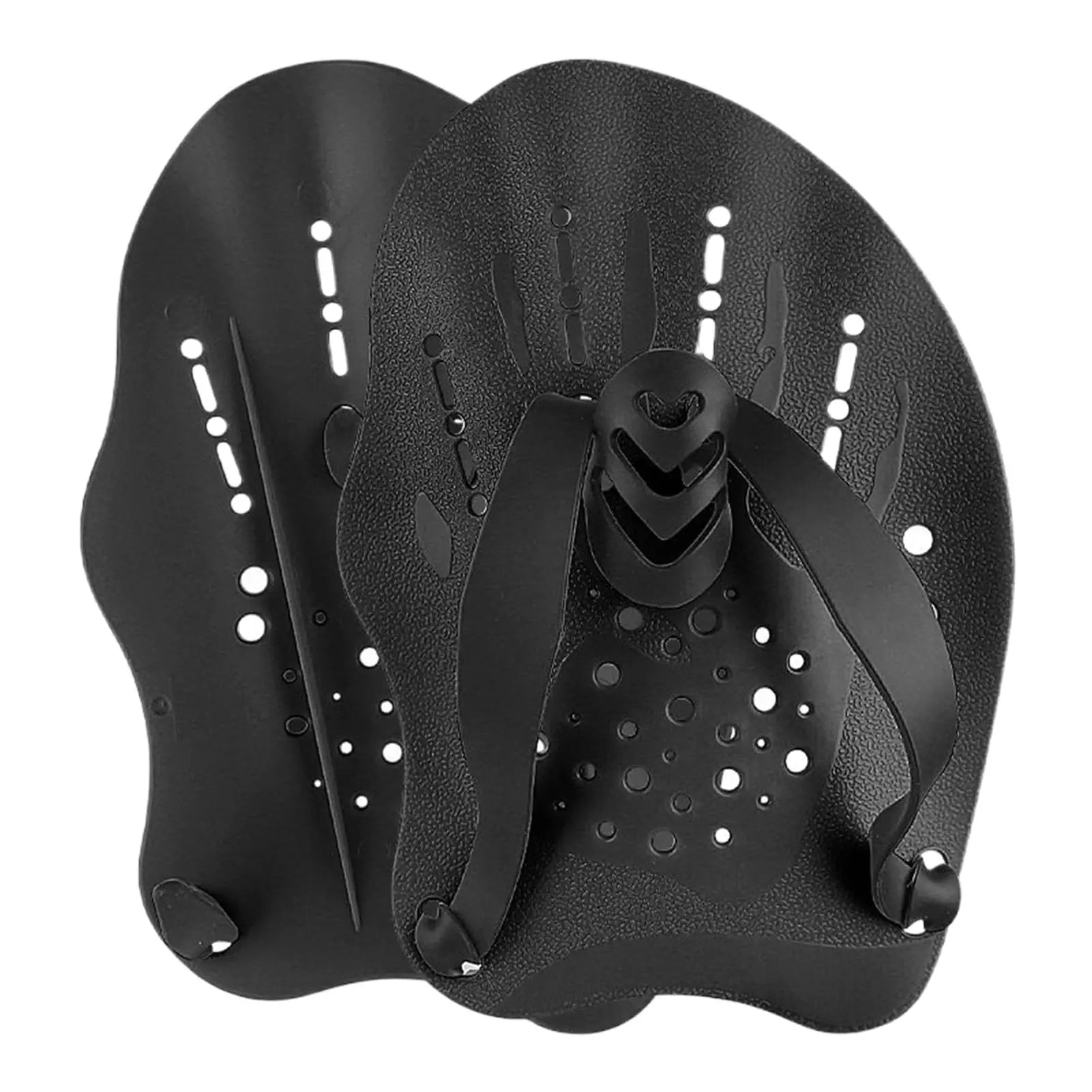 Swimming Paddles for Hands Swimming Training Hand Paddles Flippers with Adjustable Silicone Straps Women Men Children Unisex