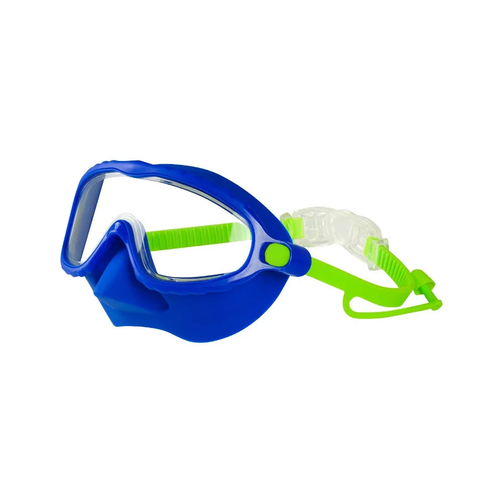 Swim Goggles with Nose Cover Wide Field Of View Diving Mask Anti-Fog Anti-Leak ,Toddler Swimming Goggles For Kids Ages 3-15