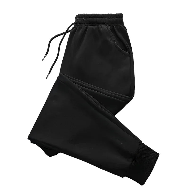 Women Men No Printed Long Pants Women Casual Loose Fashion Outdoor Fitness Jogging Drawstring Sweatpants Daily Sweatpants