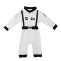 Baby Toddler Astronaut Cosplay Costume Embroidered Space Suit Party Jumpsuit Halloween Costume Fall and Winter Long Sleeve