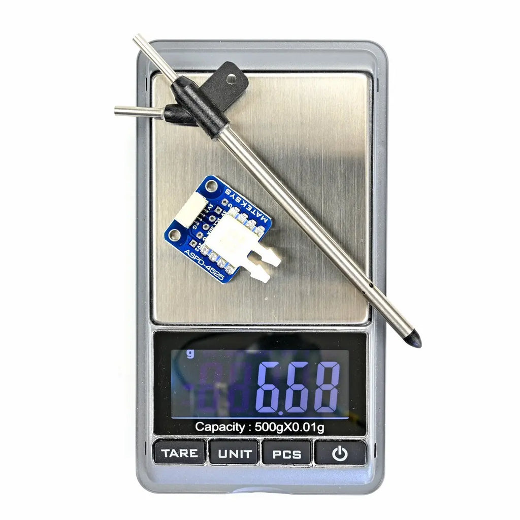 MATEK ASPD-4525 DIGITAL AIRSPEED SENSOR 4~6V DC for F405-WING F411-WING F722-Wing Flight Controllers RC FPV Racing Drone Model