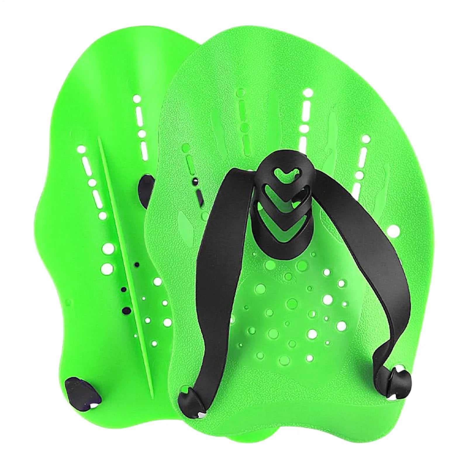 Swimming Paddles for Hands Swimming Training Hand Paddles Flippers with Adjustable Silicone Straps Women Men Children Unisex