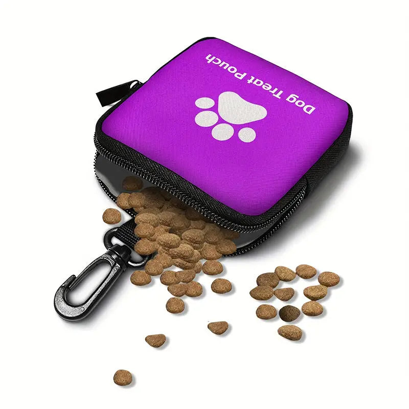 Portable Pet Treat Bag for Outdoor Activities and Walks Available in Multiple Colors Ideal Pet Treat Container for Dog Owners